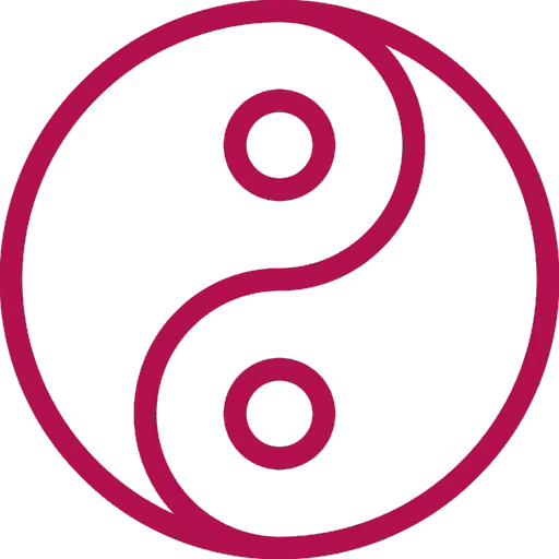 Icône représentant les bienfaits du Pilates : équilibre, souplesse, et posture